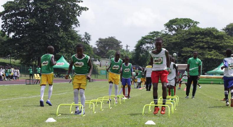 Milo U-13 Champions League: Arhinful, Paintsil lead soccer clinic as national final kicks off 