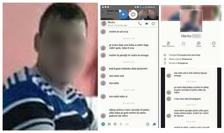 Marko R. i jezive poruke koje je slao mami jedne bebe