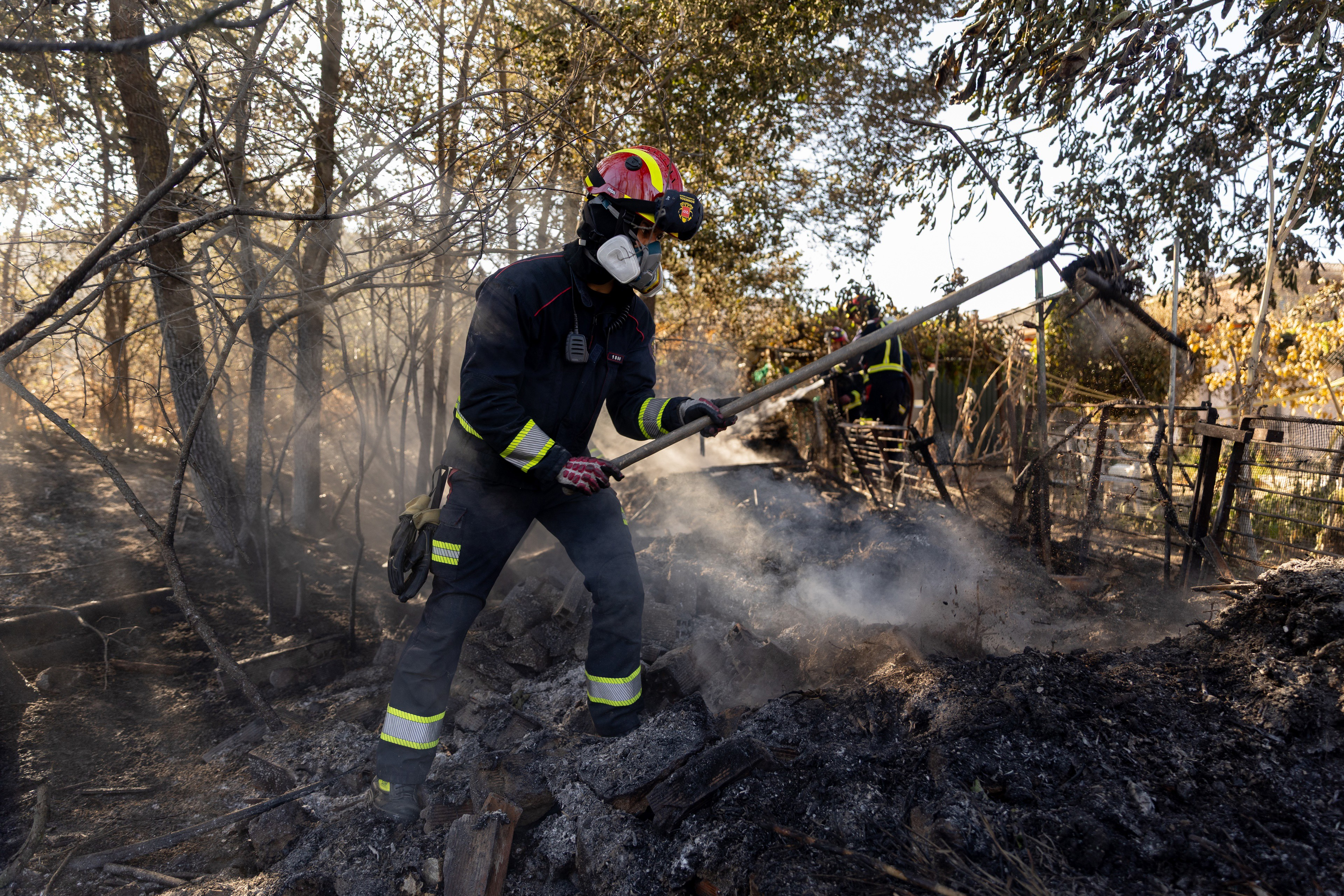 Madrid baja alerta incendio Méntrida: Perímetro consolidado
