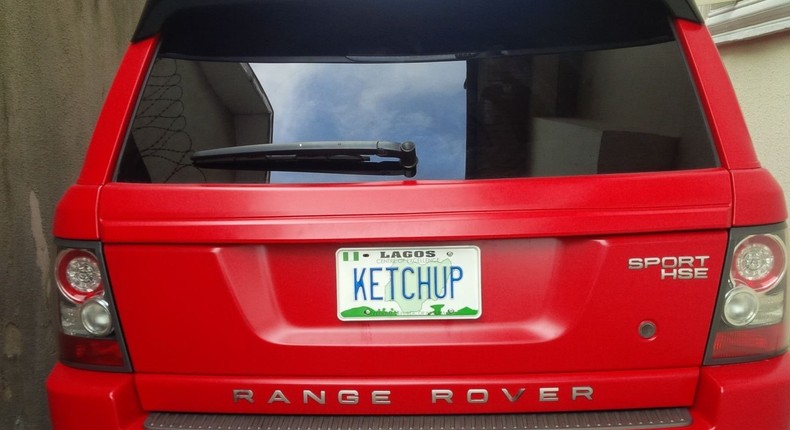 Ketchup's new ride 