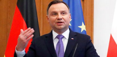 Kuriozalna wypowiedź prezydenta w Berlinie. Duda mówił o... żarówkach