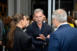 Piotr Kraśko prowadził wieczór wyborczy. Wspomniał o córce