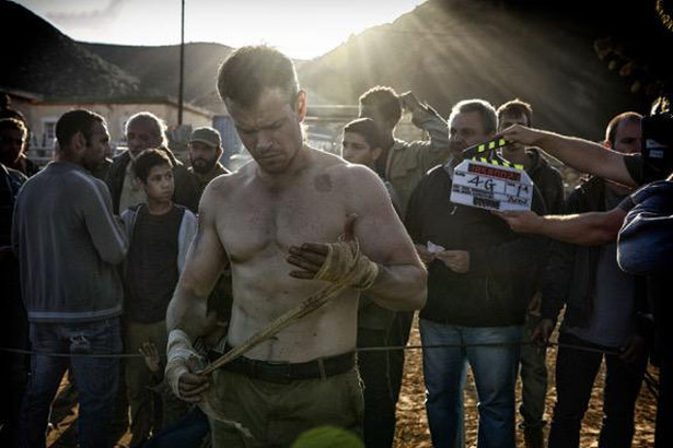 Matt Damon jest Bourne'em na dachu. NOWE ZDJĘCIA