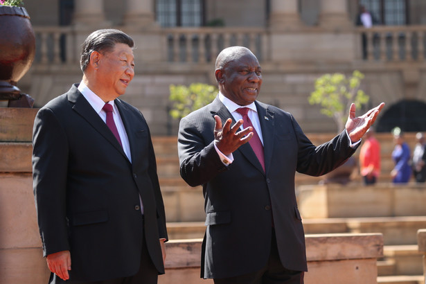 Cyril Ramaphosa i Xi Jinping