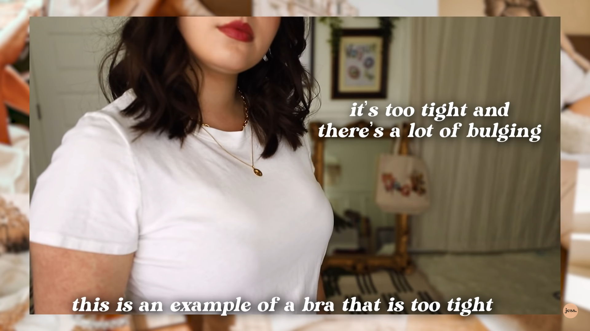 Jessica vo videu poradila, ako si správne vybrať podprsenku.