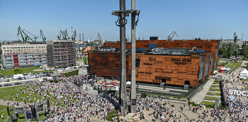 Tak Gdańsk świętował rocznicę czerwca 89'. „Chcemy demokracji bez nienawiści"