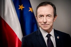 Marszałek Tomasz Grodzki wygłosił orędzie. "To największa afera XXI wieku"