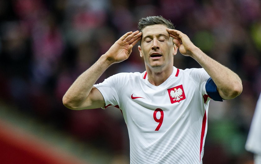 Robert Lewandowski nie jest zadowolony z gry reprezentacji