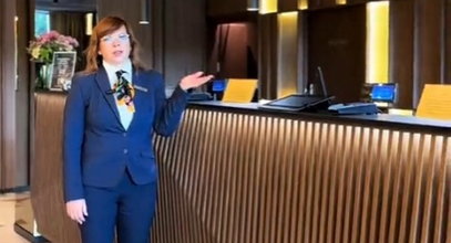 Pani Barbara skradła serca Polaków. Wszystko przez reklamę hotelu na TikToku