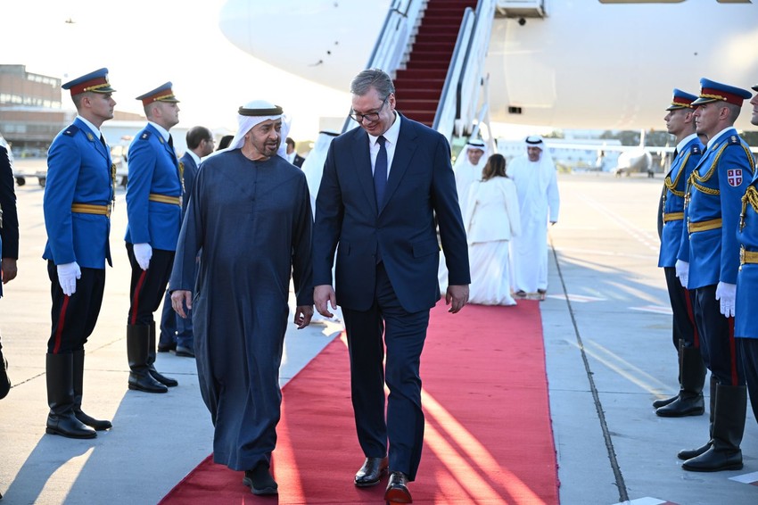 Muhamed Bin Zajed u poseti Beogradu