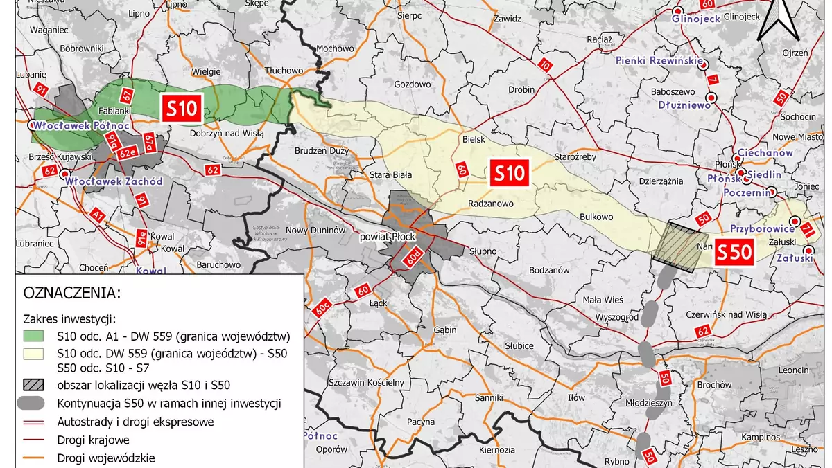 GDDKiA poznała wykonawcę dokumentacji przygotowawczej dla dróg S10 i odcinka S50