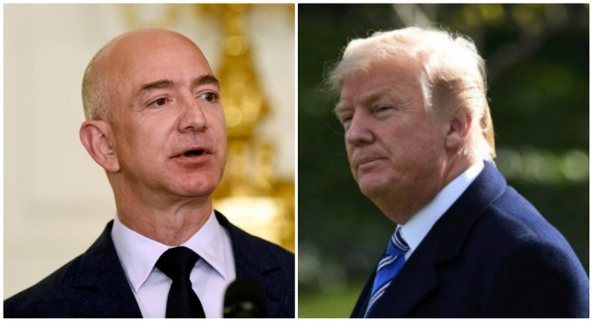  Džef Bezos i Donald Tramp