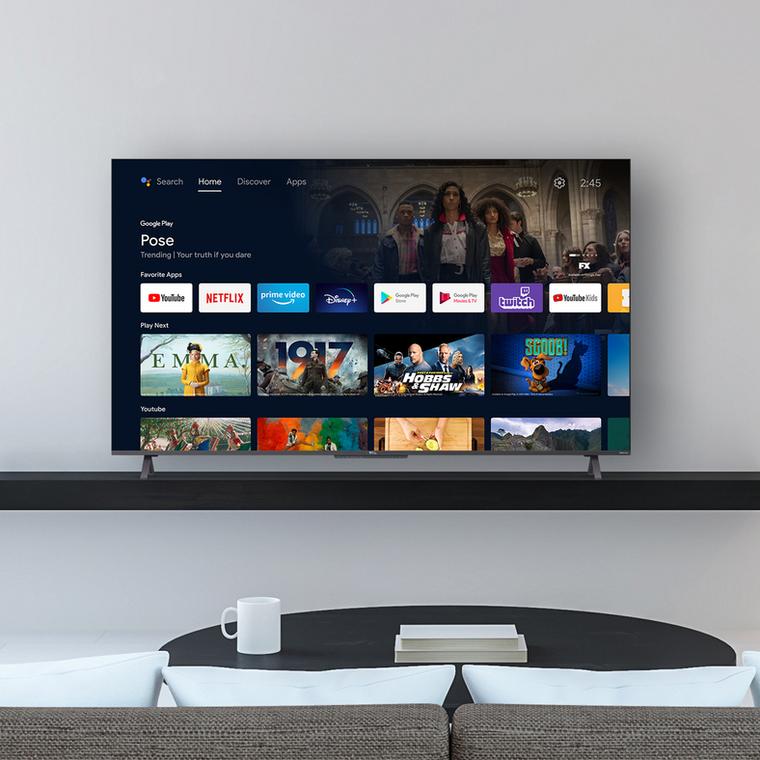 Wszystkie nowe telewizory pracują pod kontrolą systemu Android TV, a w przyszłości - Google TV