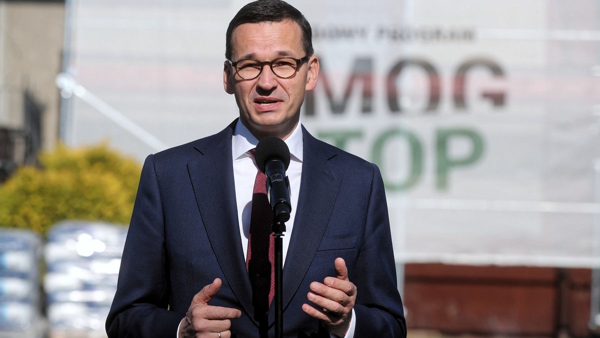 Skawina: Mateusz Morawiecki zapowiedział walkę ze smogiem