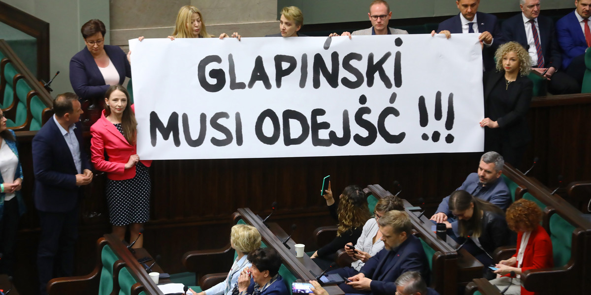 Opozycja nie chce ponownego wyboru Adama Glapińskiego na prezesa NBP