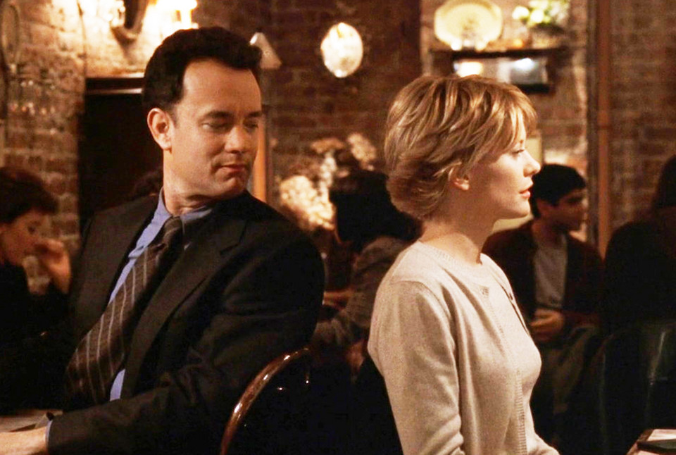 Meg Ryan i Tom Hanks w filmie "Masz wiadomość"