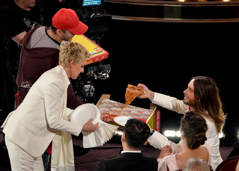 Ellen DeGeneres i Jared Leto