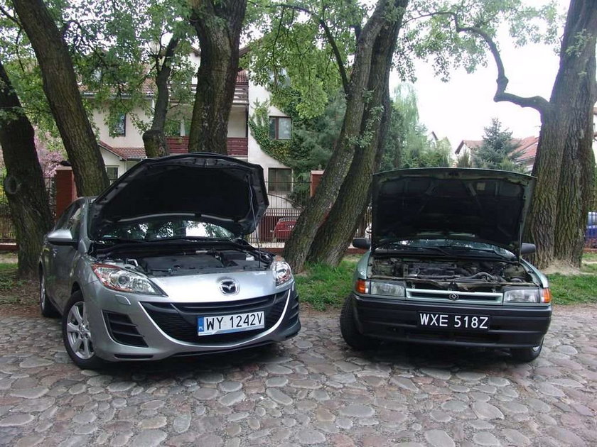 Mazda 323 1.7 d i Mazda 3 1.6 MZ-CD: porównanie dwóch epok