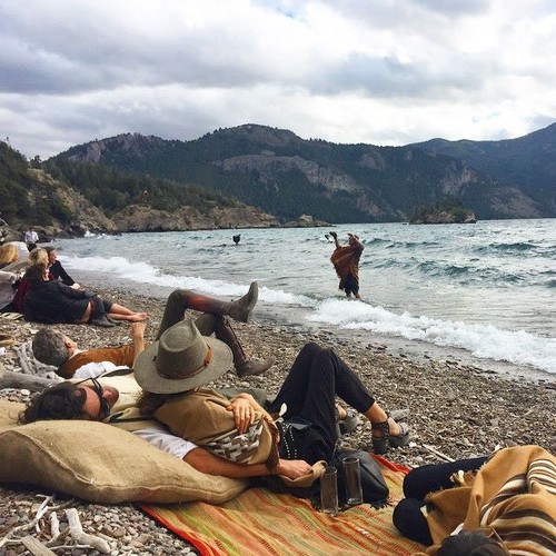 Anja Rubik z mężem w Argentynie