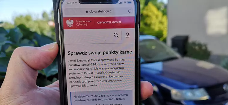 Licznik punktów karnych i prawo jazdy w telefonie - ruszamy z testami!