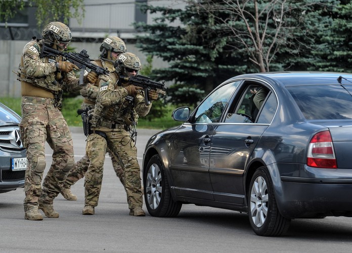 ANTONI MACIEREWICZ NA ŚWIĘCIE ŻANDARMERII WOJSKOWEJ