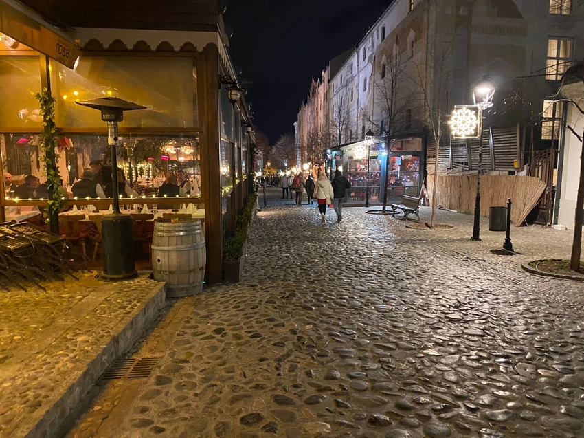 Beograd doček Nove godine Skadarlija