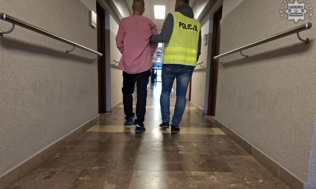 Pseudokibic zaatakował nożem czarnoskórego mężczyznę w Częstochowie. "Rasistowskie pobudki"