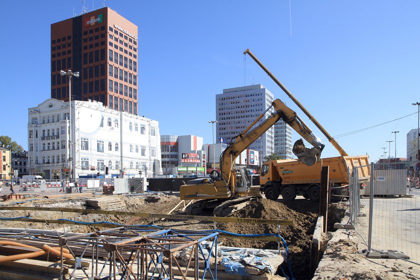 budowa przystanku piotrkowska centrum