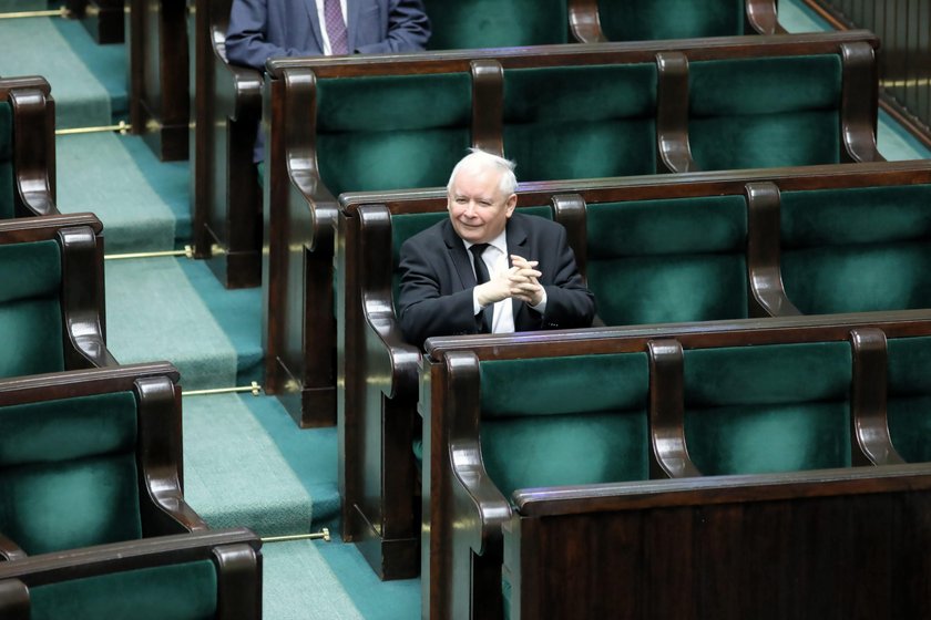 Prezes PiS Jarosław Kaczyński