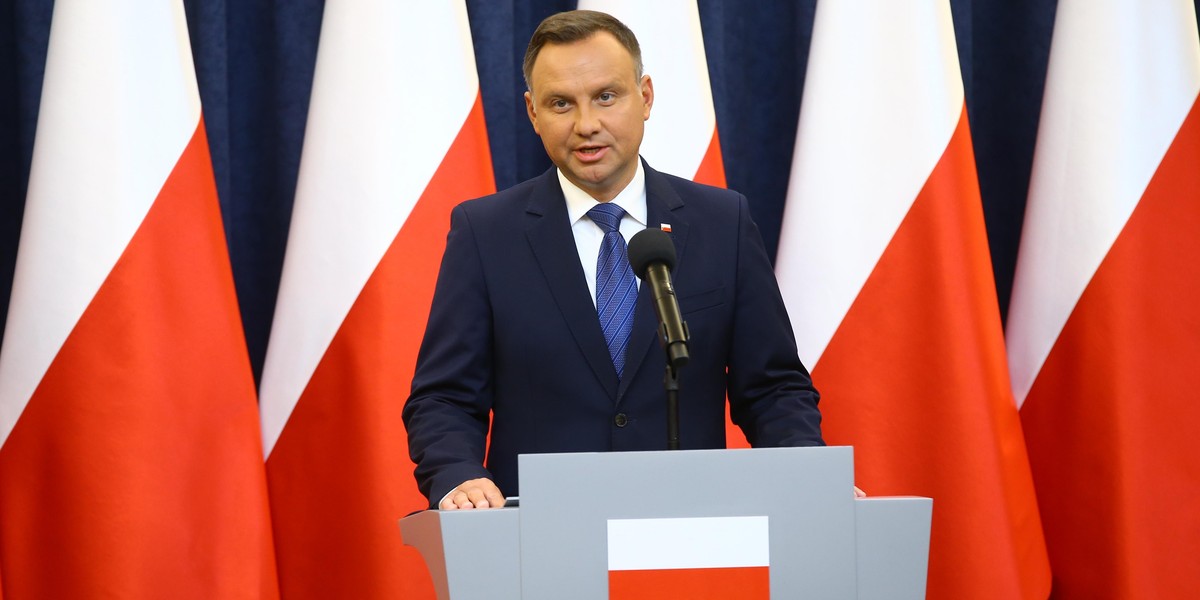 Prezydent Andrzej Duda