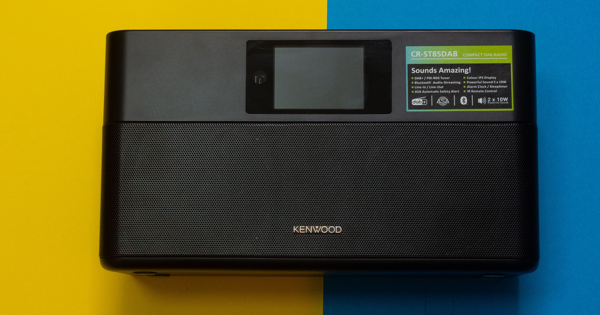 DAB+-Radio Kenwood CR-ST85DAB im Test: ASA-Warnfunktion, Bluetooth & guter Klang