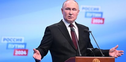 Putin nadal będzie rządził Rosją. Tak skomentował "wybory"