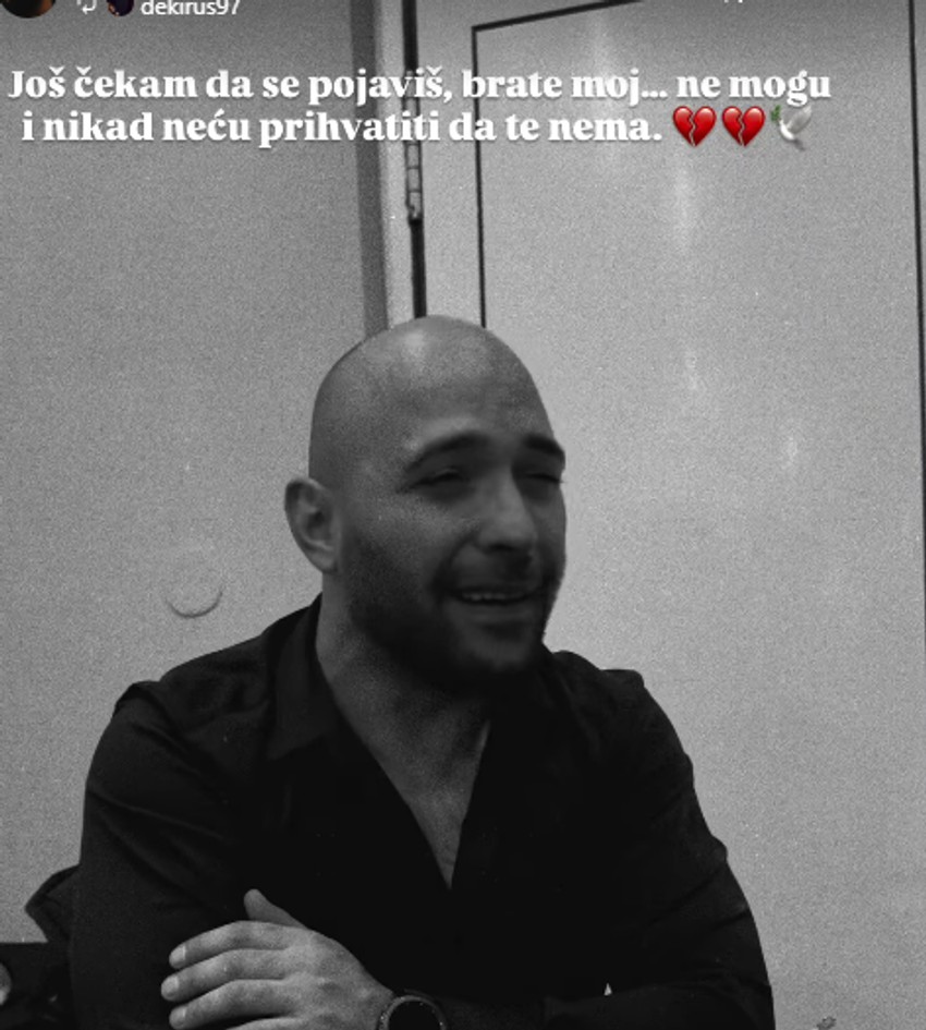 Darko Lazić slomljen zbog smrti brata