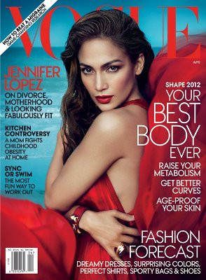 Jennifer Lopez w Vogue