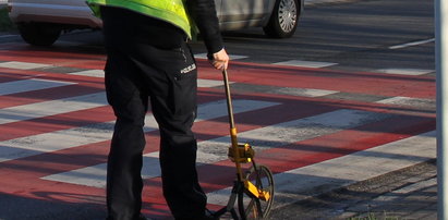 Radny jechał rozdawać odblaski. Potrącił ucznia na przejściu