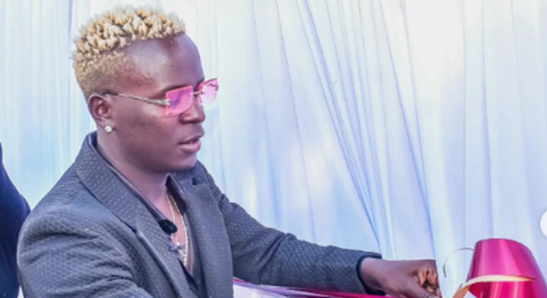 Willy Paul during the launch of his new venture- matatu business