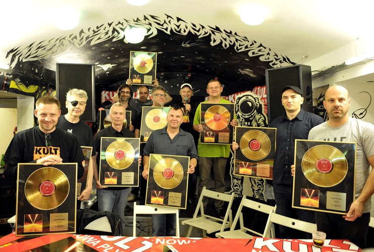 KULT odebrał Złotą Płytę
