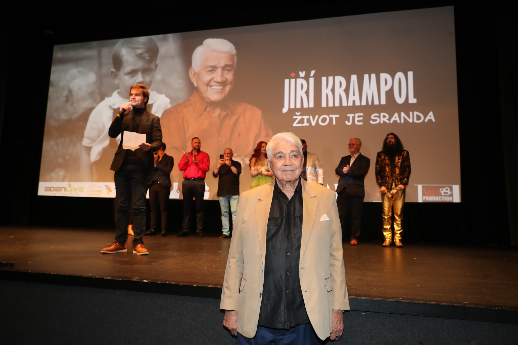 Český herec Jiří Krampol.