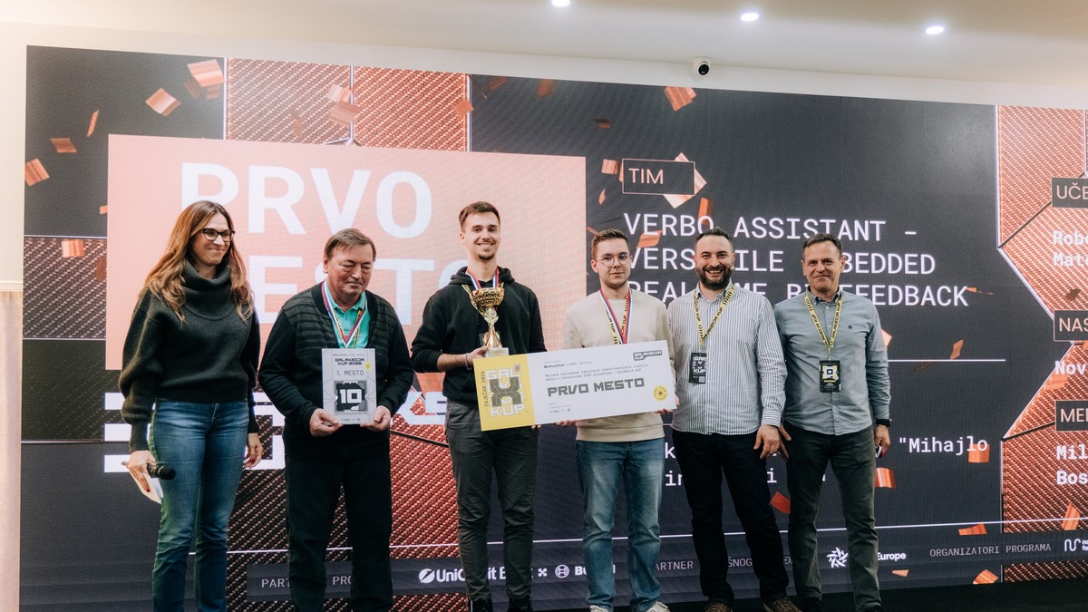 1 mesto, VERBO Assistant, Elektrotehnička škola  Mihajlo Pupin , Novi Sad  