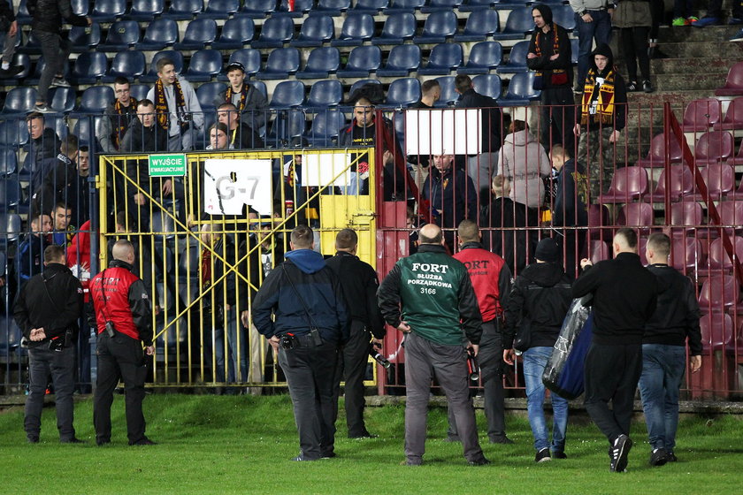 Pilka nozna. Ekstraklasa. Pogon Szczecin - Bruk-Bet Termalica Nieciecza. 21.10.2017