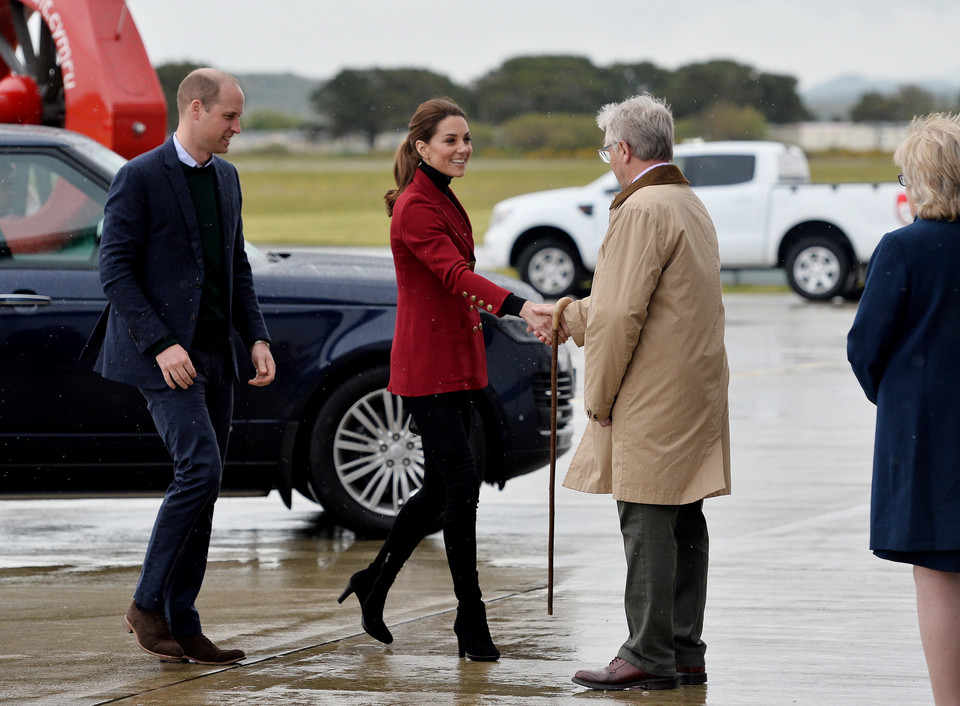 Księżna Kate i książę William z wizytą w Walii