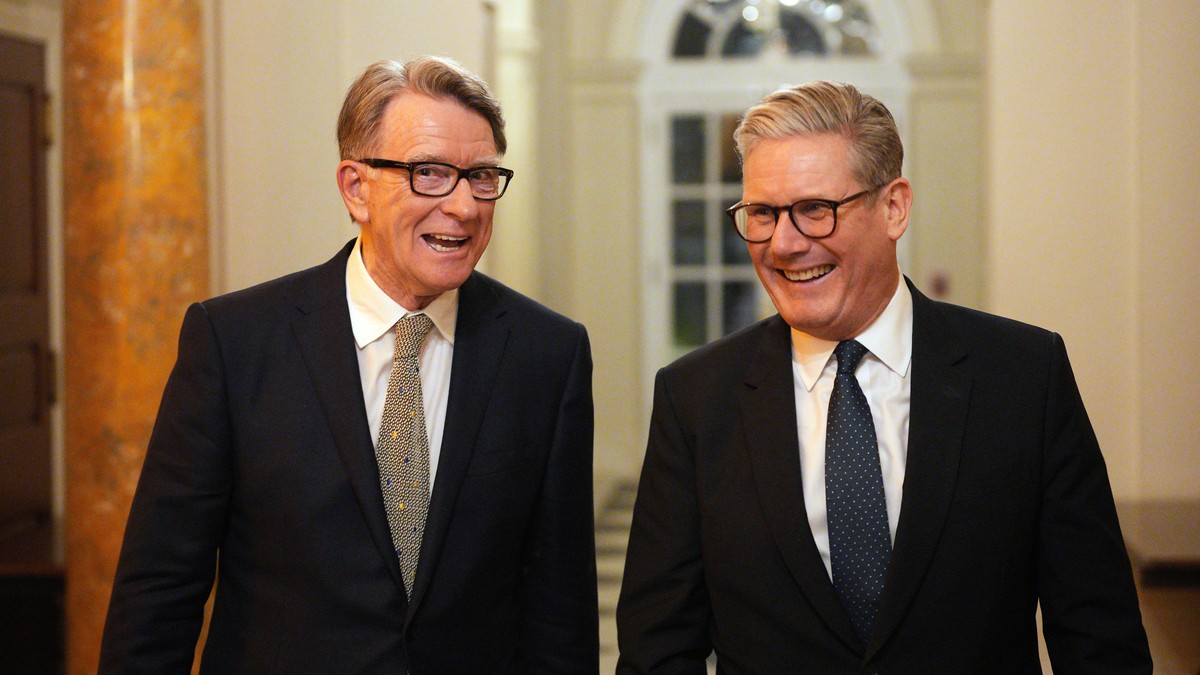 Piter Mandelson i britanski premijer Kir Starmer