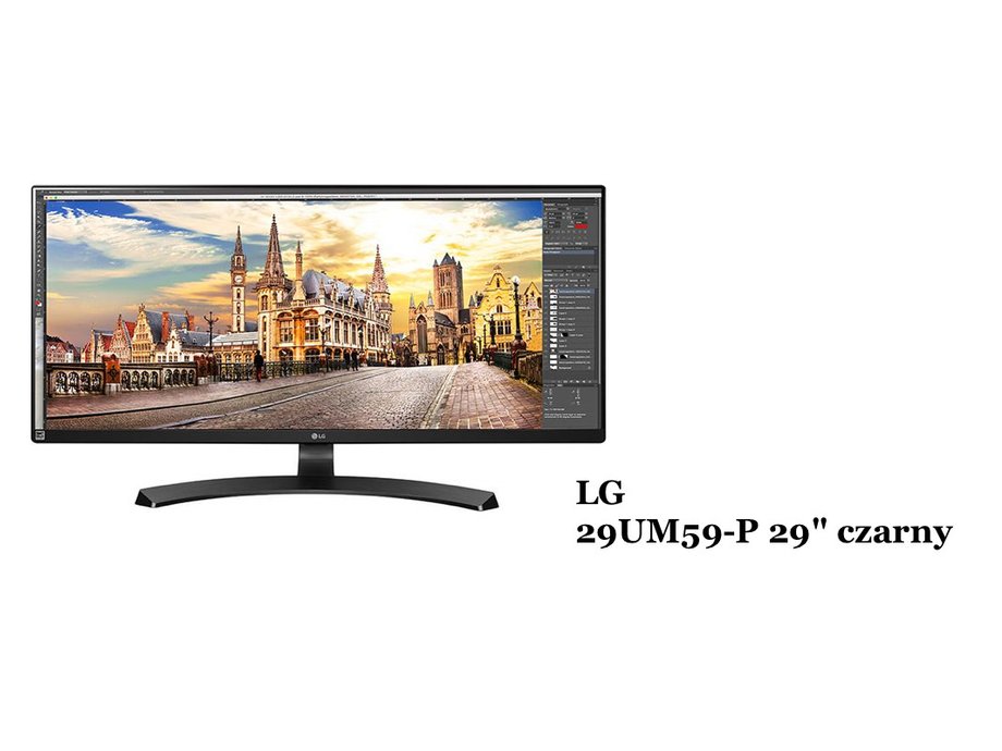 Monitor panoramiczny LG 29UM59-P 29" czarny