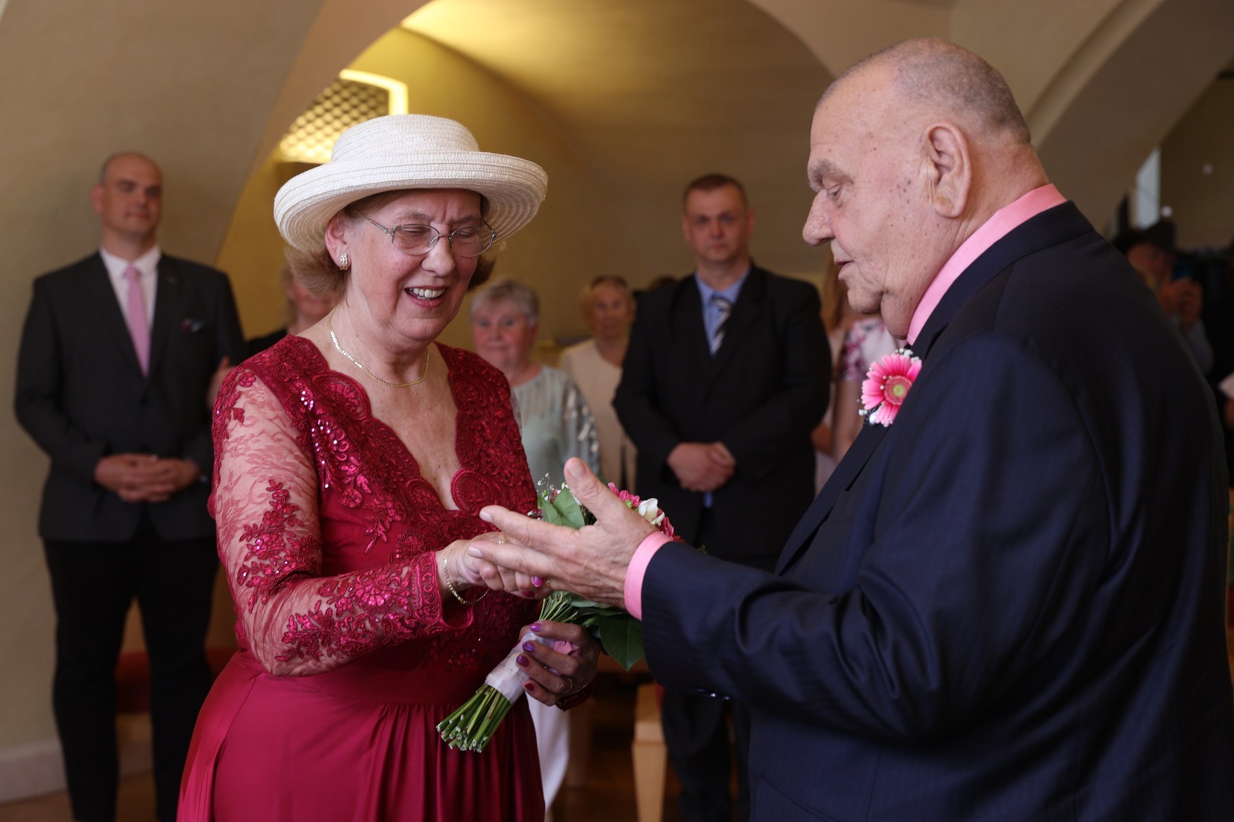 František Nedvěd si so svojou ženou Mariou v roku 2021 obnovil manželský sľub. 