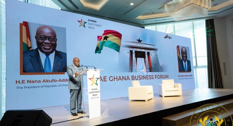 Nana Addo in UAE