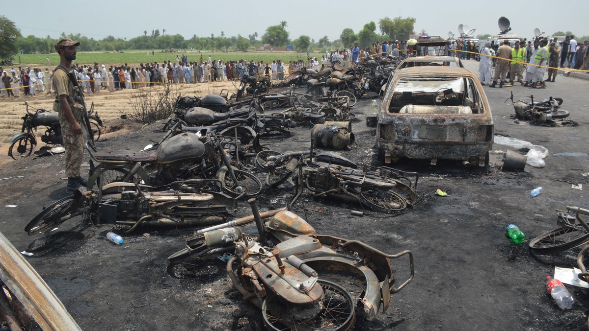 At least 123 people killed in an Oil tanker explosion near Bahawalpur