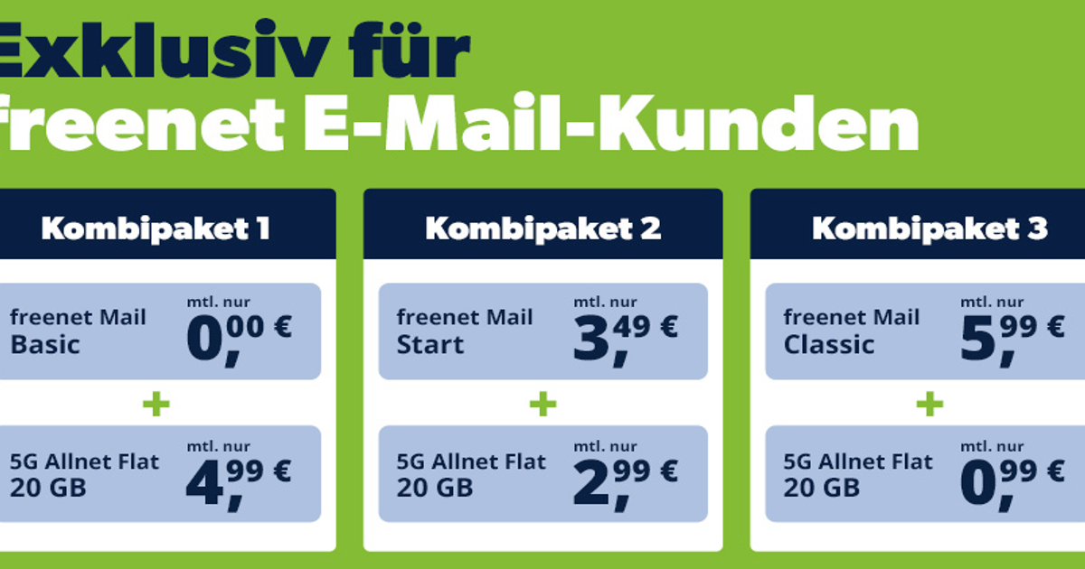 Freenet Tarife Anlaşması: Vodafone ağında 20 GB 5G Tarife Ayda 5 Euro