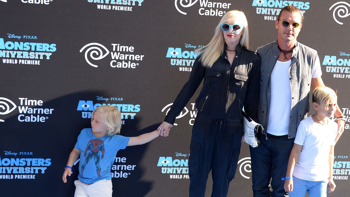 Gwen Stefani i Gavin Rossdale z dziećmi
