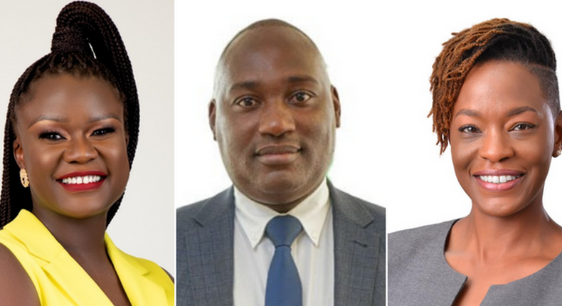 Zizwe Awuor Vundla, Boniface Mungania and Esther Masese Waititu