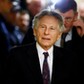 File photo of filmmaker Polanski walking on a corridor during a break of a court hearing in Krakow